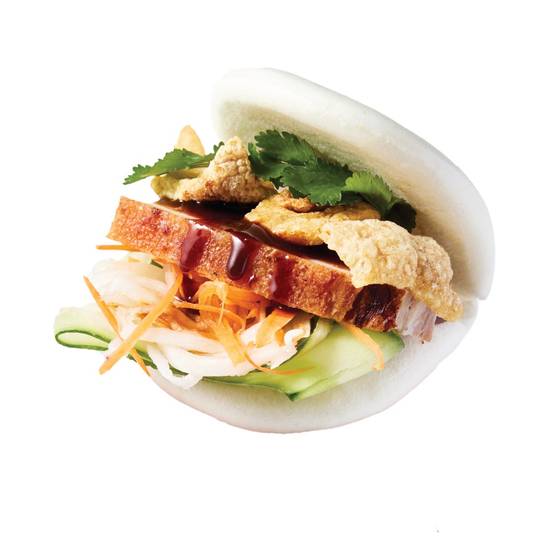 Extra Cracklin' Pork Belly Bao(1pc) 脆皮五花肉刈包 (1个)